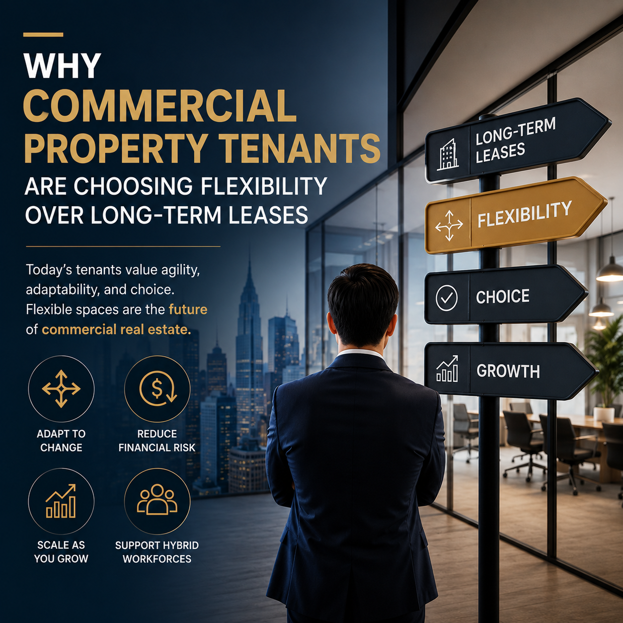 Why Commercial Property Tenants Are Choosing Flexibility Over Long-Term Leases