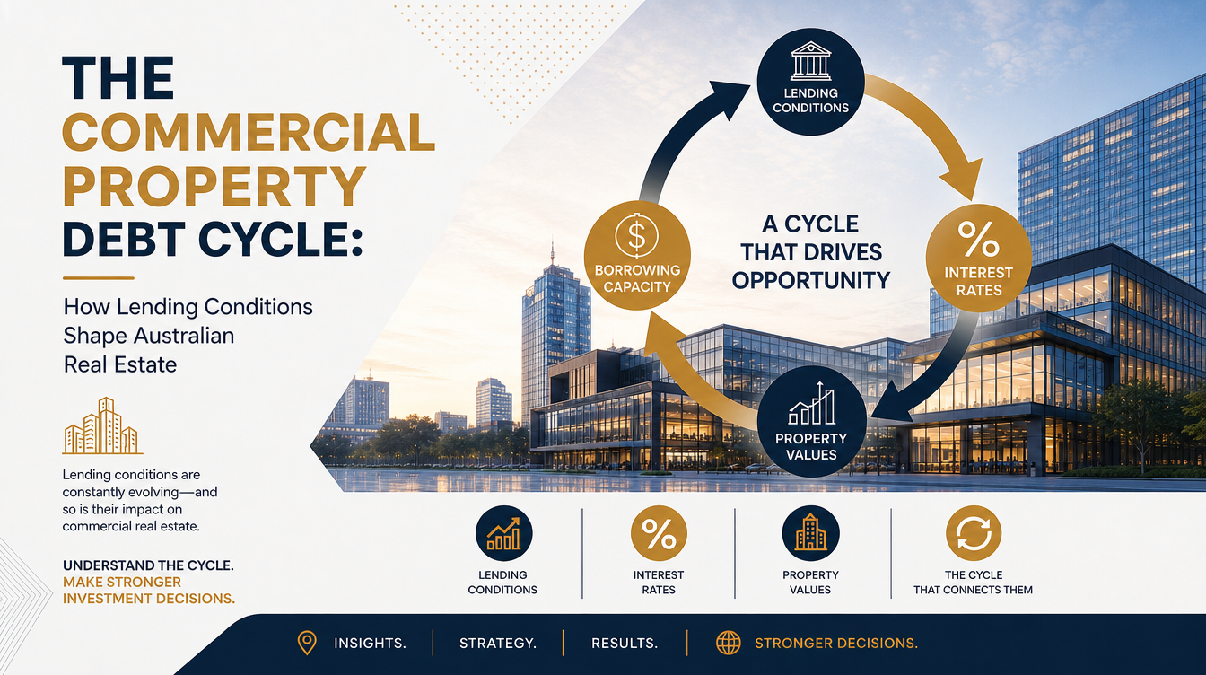 The Commercial Property Debt Cycle: How Lending Conditions Shape Australian Real Estate