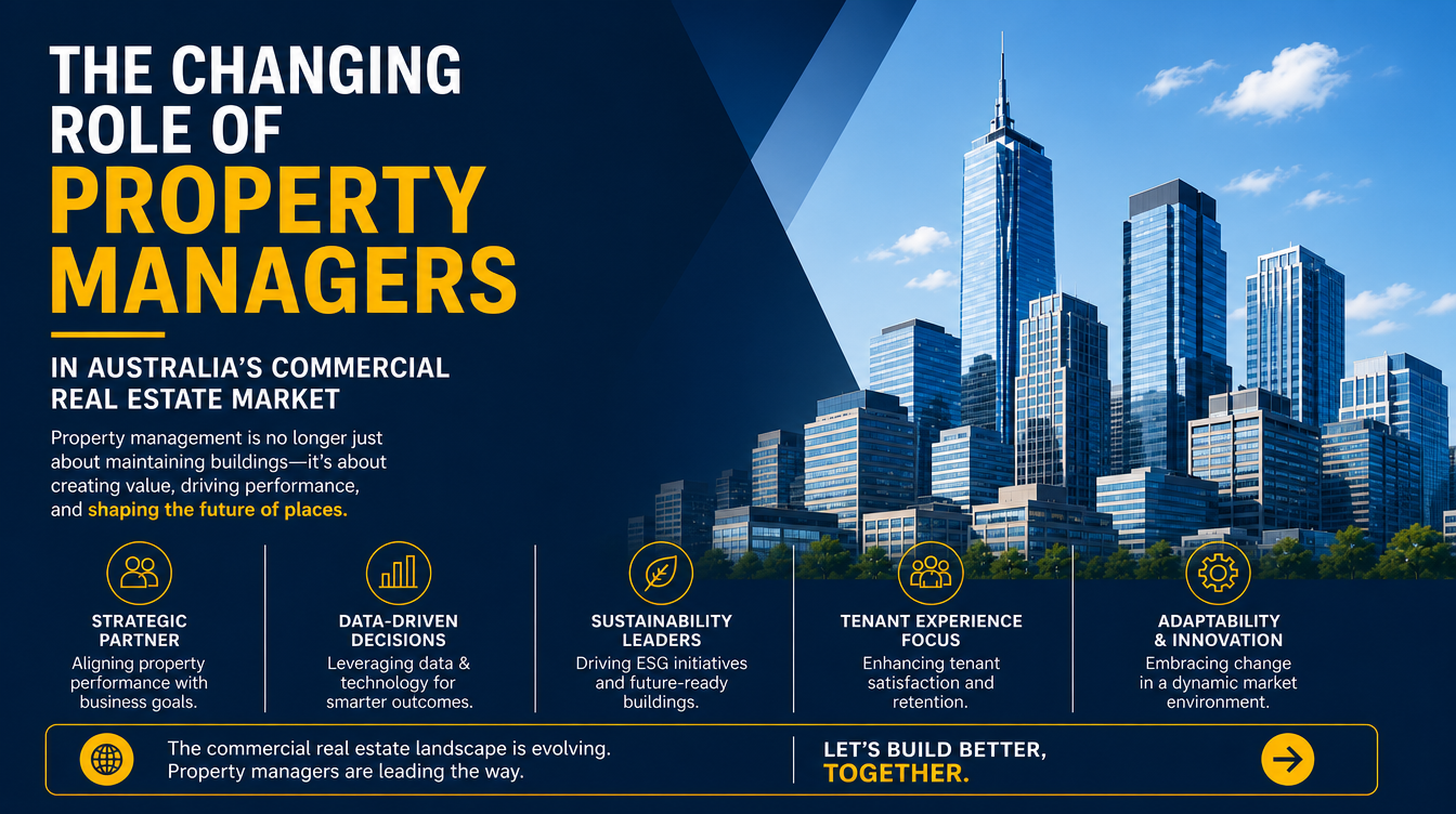 The Changing Role of Property Managers in Australia's Commercial Real Estate Market