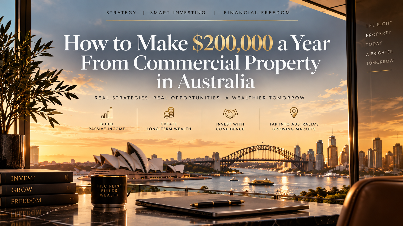 How to Make $200,000 a Year From Commercial Property in Australia