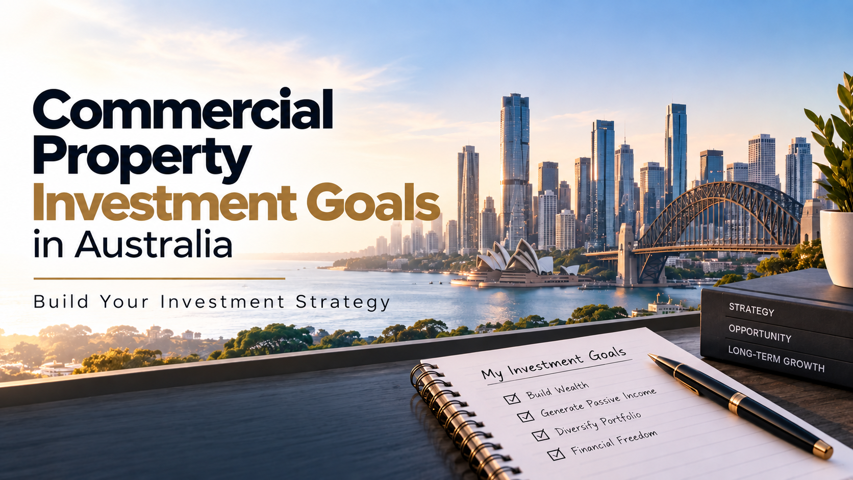 How to Set Commercial Property Investment Goals in Australia | Build Your Investment Strategy